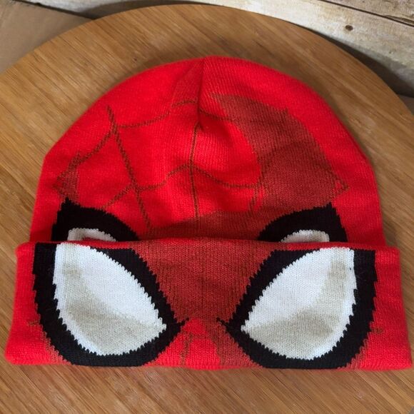 SPIDER MAN SNAPBACK AND BEANIE HAT BUNDLE EVERYDAY STREETWEAR SUPERHERO FUN - Picture 5 of 8